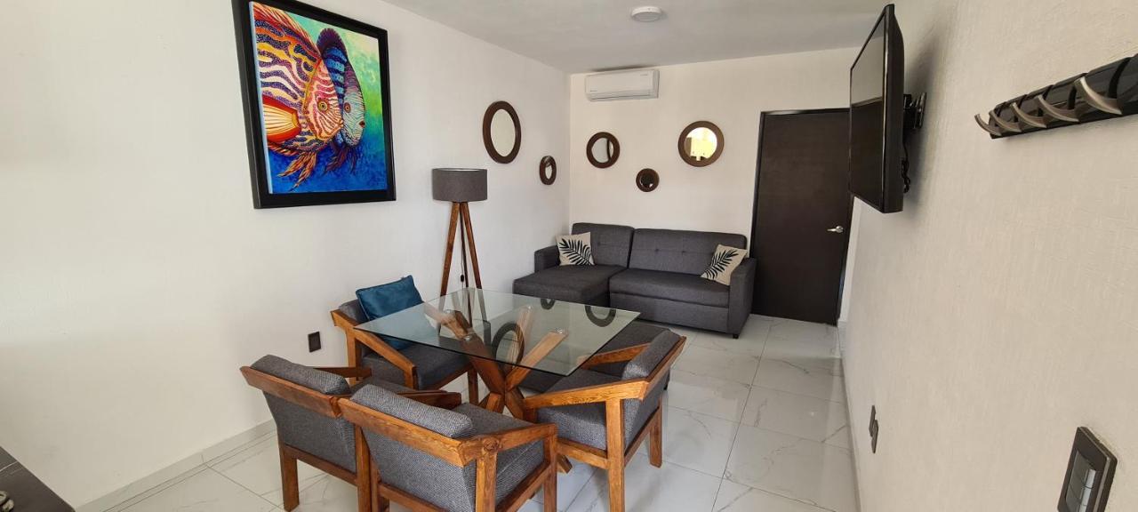Penthouse Con Roof Garden, Experiencia Sin Igual. Apartment Manzanillo Bagian luar foto