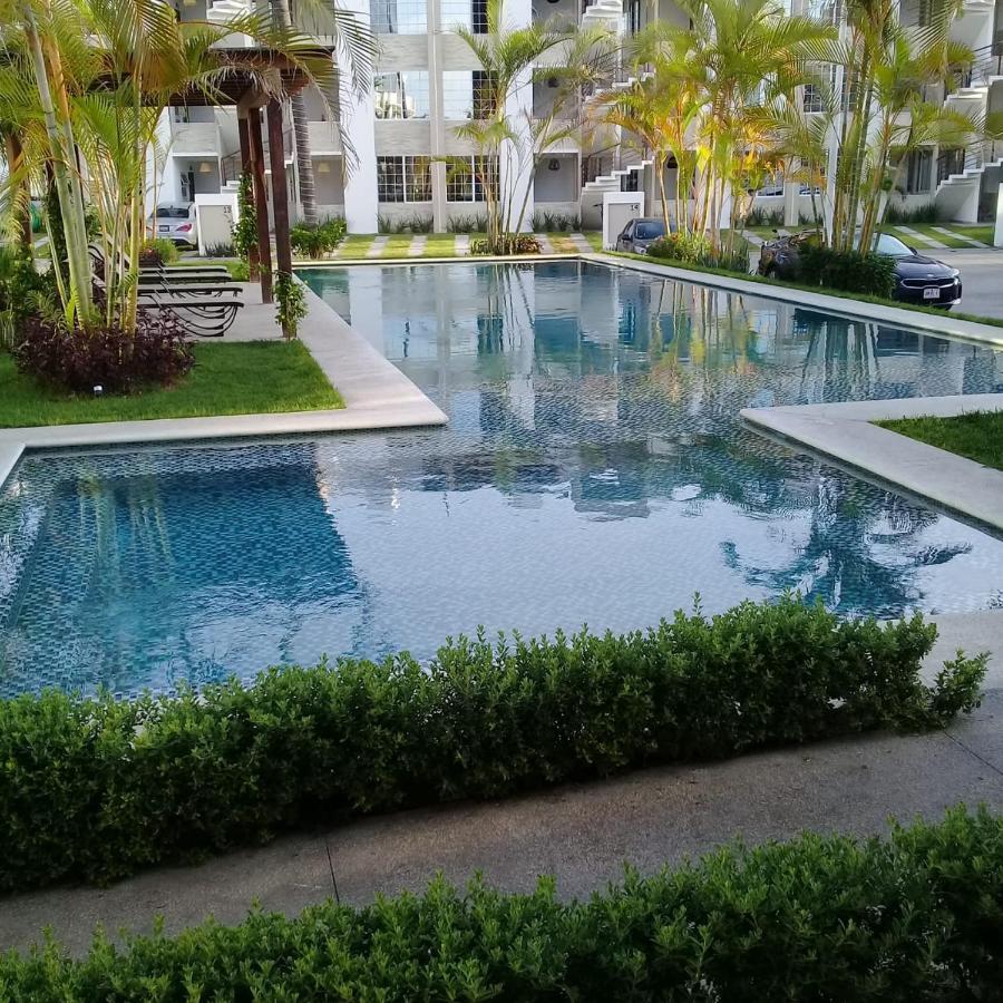Penthouse Con Roof Garden, Experiencia Sin Igual. Apartment Manzanillo Bagian luar foto
