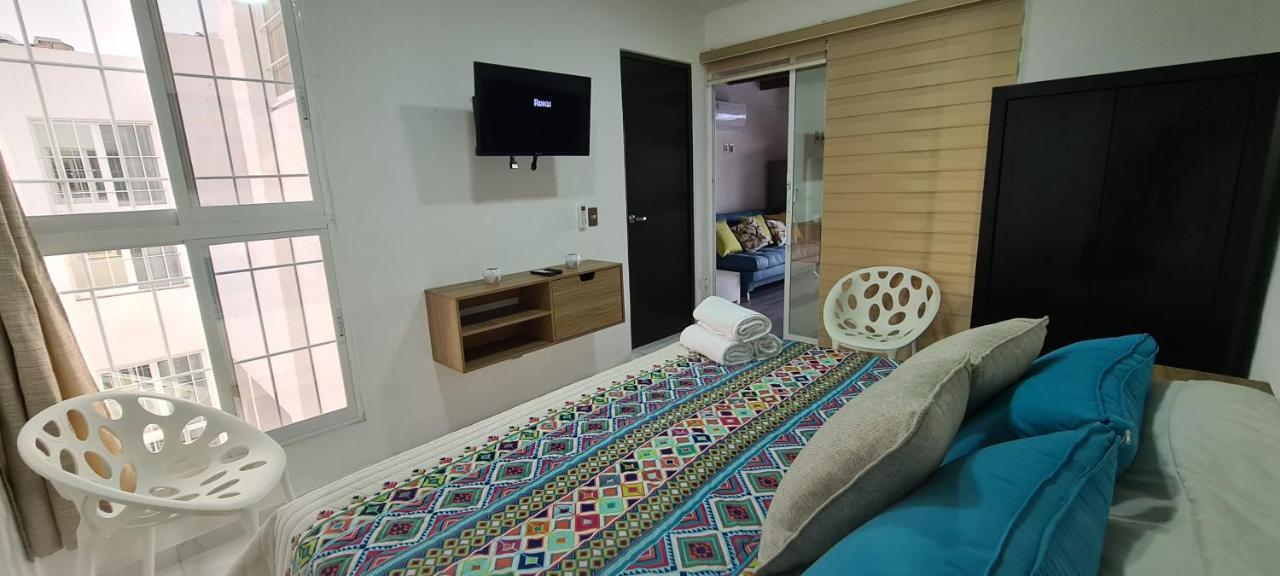 Penthouse Con Roof Garden, Experiencia Sin Igual. Apartment Manzanillo Bagian luar foto